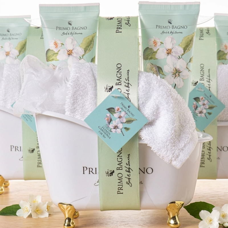 Primo Bagno - "Jasmine & Gardenia" Bathtub 5pcs