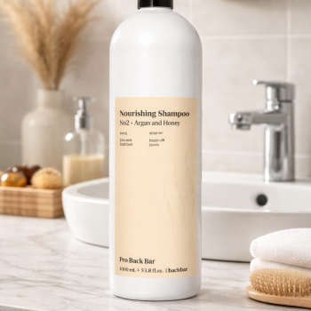 Pro Back Bar No2 - Nourishing Shampoo Honey and Argan 1lt