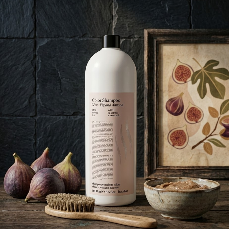 Pro Back Bar No1 - Color Shampoo Fig and Almond 1lt - Colour Protect