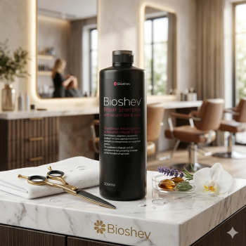 Bioshev - Σαμπουάν Αναδόμησης με Μετάξι, Κερατίνη και Αλόη 500ml