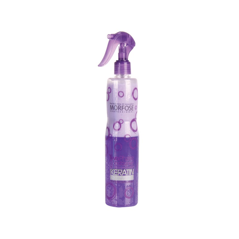 Morfose - Conditioner Two Phase Keratin Για Αδύναμα, Ντεκαπαρισμένα & Κατεστραμμένα Μαλλιά 400ml