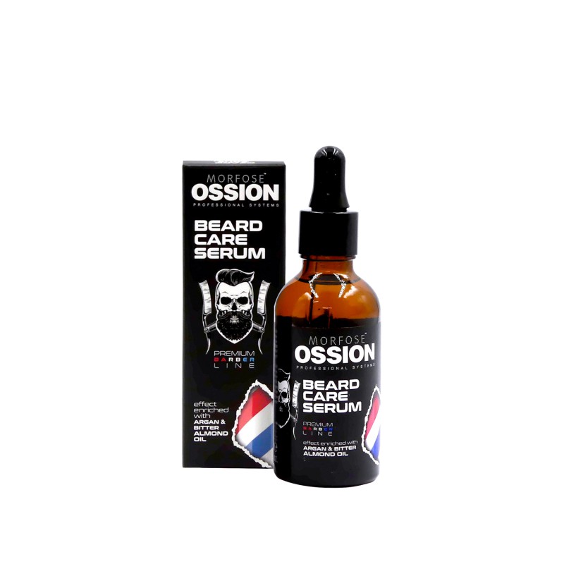 Ossion - Premium Barber Line Beard Care Serum με Έλαιο Αργκάν & Πικραμύγδαλου 50ml