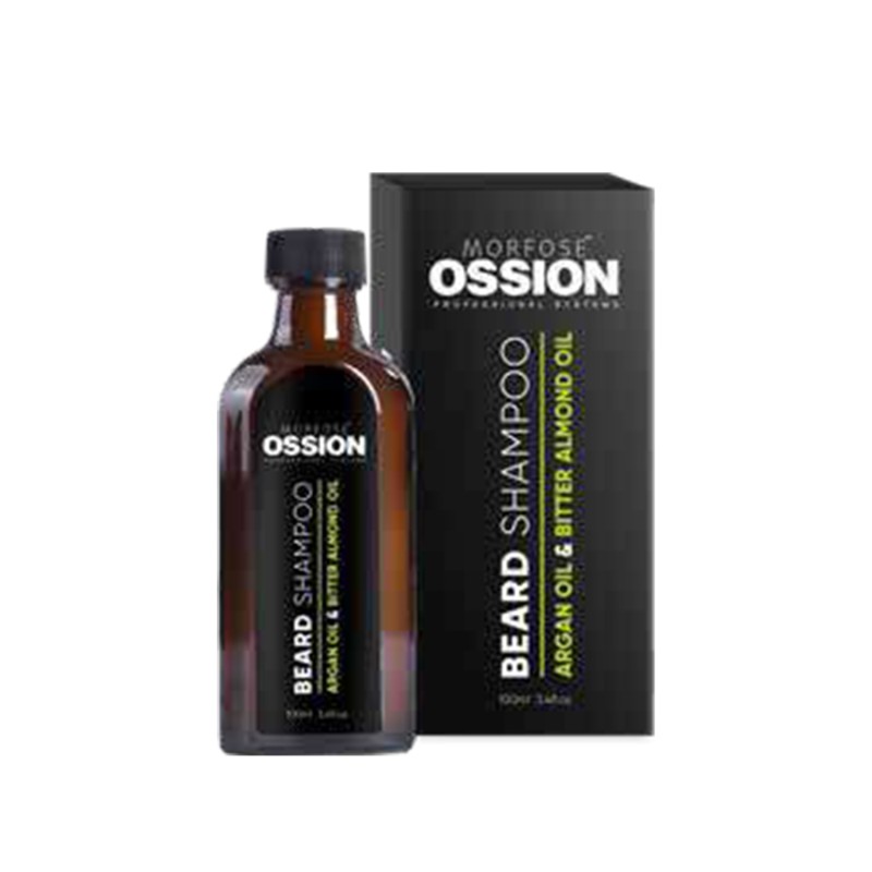 Ossion - Premium Barber Line Beard Care Σαμπουάν με Έλαιο Αργκάν & Πικραμύγδαλου 100ml 