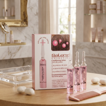 Salerm - Αμπούλες Όγκου και Λάμψης 4Χ13ml