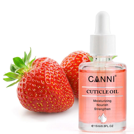 Canni - Θεραπεία Νυχιών Cuticle Oil 15ml Strawberry