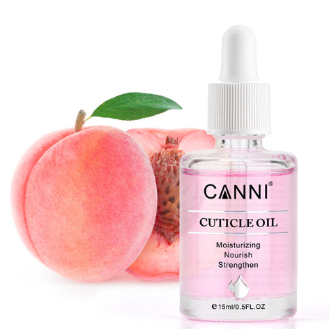 Canni - Θεραπεία Νυχιών Cuticle Oil 15ml Peach