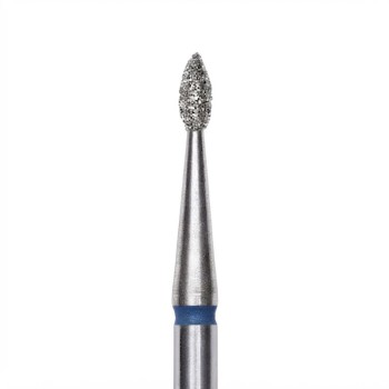 STALEKS ΕΡΓΑΛΕΙΟ ΤΡΟΧΟΥ DIAMOND NAIL D BIT ''DROP'' (BLUE) 1.6/4mm 