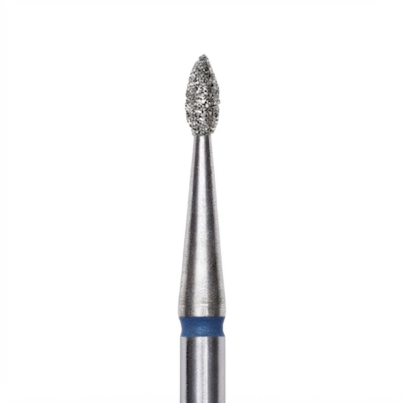 STALEKS ΕΡΓΑΛΕΙΟ ΤΡΟΧΟΥ DIAMOND NAIL D BIT ''DROP'' (BLUE) 1.6/4mm 