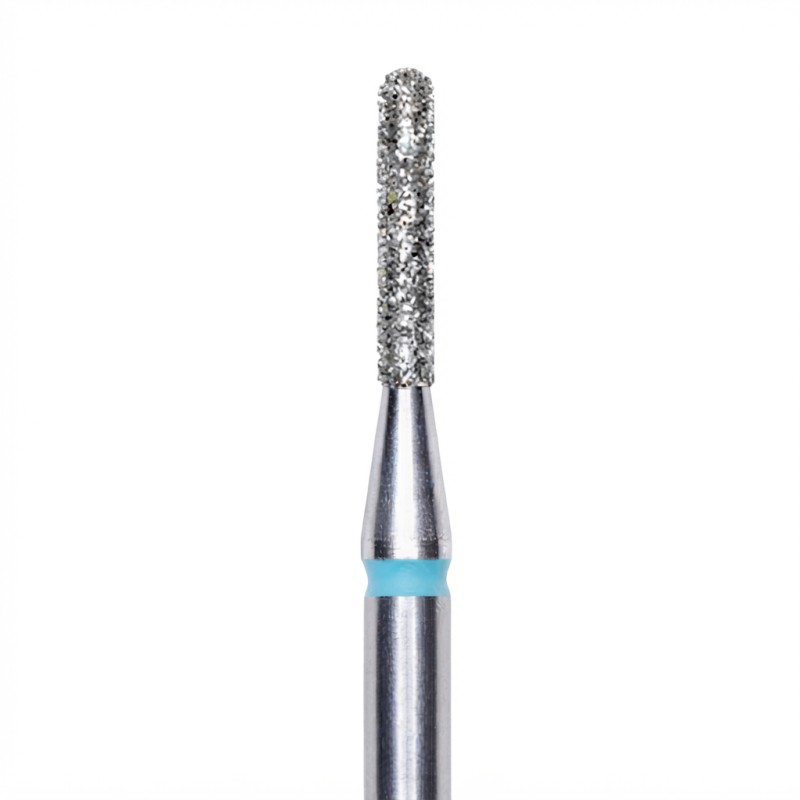 STALEKS ΕΡΓΑΛΕΙΟ ΤΡΟΧΟΥ DIAMOND NAIL D BIT ''ROUND CYLINDER'' (BLUE) 1.4mm/8mm 