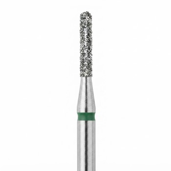 STALEKS ΕΡΓΑΛΕΙΟ ΤΡΟΧΟΥ DIAMOND NAIL D BIT ''ROUND CYLINDER'' (GREEN) 1.4mm/8mm 