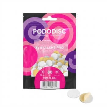 ΑΝΤ/ΚΑ PODODISK 15mm-80grit 50pcs STALEKS 